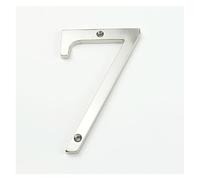 Targhetta con numero civico, Numeri di cassetta postale for indirizzo casa, grandi e moderni, da 10 cm, for cartello digitale for esterni 4 pollici(7)