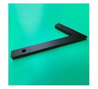 Targhetta con numero civico, Targhe galleggianti for indirizzi stradali da esterno 152 mm, 6 grandi numeri civici in acrilico nero, for cassetta postale di appartamenti e cortili, 1 pezzo(Number 7)