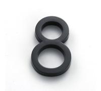 Targhetta con numero di porta per esterni con effetto 3D, perfetta per qualsiasi cassetta postale o luogo di lavoro (8)