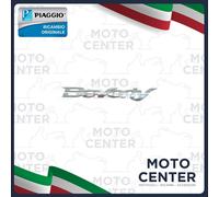 Targhetta Cromata Laterale Piaggio Beverly 125 300 350 Originale