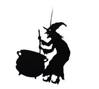 Targhetta di benvenuto per Halloween, colore nero, per appendere la porta di Halloween, per feste di Halloween, casa, parete, porta, finestra, casa stregata, decorazione del cortile