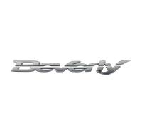 TARGHETTA LATERALE BEVERLY 125 300 350 OPACA ORIGINALE PIAGGIO 673951