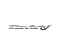 TARGHETTA EMBLEMA LATERALE ORIGINALE PER PIAGGIO BEVERLY RST 4T 4V IE EURO3 125