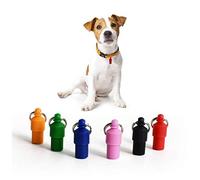 Targhetta identificativa per cani e gatti di piccola taglia, a forma di capsula, silenziosa, senza rumore, impermeabile, senza informazioni pubbliche, per indicare il nome dell'indirizzo