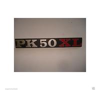 TARGHETTA IN METALLO PER COFANO LATERALE VESPA 50 PK 50 XL