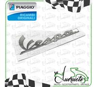 TARGHETTA LATERALE ORIGINALE PIAGGIO PER VESPA GT GTS GTV GT60 125 200 250 300
