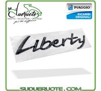 TARGHETTA LATERALE SCRITTA CARENA POSTERIORE PER LIBERTY 50 125 150 IGET PIAGGIO