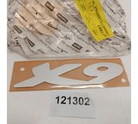 TARGHETTA LATERALE SIDE PLATE X9 ORIGINALE PER PIAGGIO X9 125 180 200 250 500