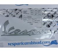 TARGHETTA LATERALE "VESPA" ORIGINALE PIAGGIO VESPA PX GTS GTV LX Vesparicambisud