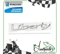 TARGHETTA LIBERTY CARENA ORIGINALE PIAGGIO PER LIBERTY 50 125 150 200 RST MOC 3V