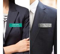 Targhetta metallica personalizzata con nome, stile a spilla, adatta per infermieri, insegnanti, medici da indossare, può essere utilizzata anche come badge per infermieri, accessorio per capelli per d