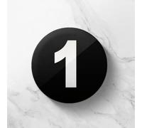 Targhetta numerata rotonda Etichette Numerate In Plastica, Etichetta Per L'importo 'armadietto Numerato In Cerchio Per Sauna/sala Da Biliardo, Scheda Numerica Per(B 1-20 PCS,Dia 3cm)