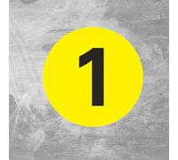 Targhetta numerata rotonda Etichette Numeriche Autoadesive In Acrilico, Etichette Numeriche Rotonde In Plastica Per Uffici/Smistamento Magazzino/Scuole, Etichette Per(1-20 PCS,Dia 3cm)