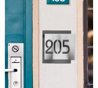 Targhetta Numero Civico Cartello Con Indirizzo Del Della Cassetta Postale