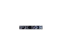 TARGHETTA PER COFANO LATERALE PIAGGIO VESPA PK 50 S ART.6105
