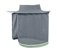 Targhetta per il collo - Mesh/Reflective Standard Dimensioni | Casco rigido, protezione solare, raffreddamento traspirante, sicurezza riflettente, Ha? Ha? ? Cover | costruzione, lavoro all'aperto