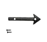 Targhetta per numeri civici in ghisa, stile vintage rustico, da 7,6 cm, con numeri civici e indirizzi e frecce direzionali, simbolo da parete, per interni ed esterni