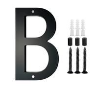 Targhetta per porta con numeri moderni con vite, in acrilico, per esterni, moderna