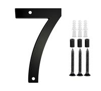 Targhetta per porta con numeri moderni con vite, in acrilico, per esterni, moderna