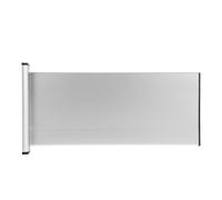 Targhetta per porta dell'ufficio in alluminio bifacciale Porta targa vuota per