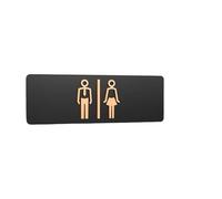 Targhetta Per WC Semplici Cartelli For Bagni For Uomini E Donne, WC, Guida Ai Bagni Pubblici, Indice, Hotel, A Sinistra E A Destra, Cartello Di Richiesta For I Bagni(Color 07)