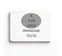 Targhetta personalizzata - Targa in plexiglass personalizzata - Nuova innovazione-non richiede forature, protegge le pareti - con per CIN,Studio, Attività, Ristorazione, Hotellerie, Casa Vacanze