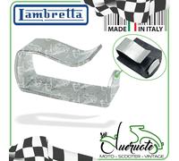 TARGHETTA POSTERIORE SELLA SCRITTA SPECIAL STEMMA PER LAMBRETTA 125 150 SILVER