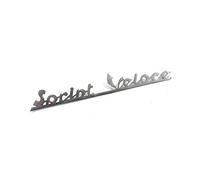 TARGHETTA POSTERIORE -Sprint Veloce- PER VESPA GT, IN ALLUMINIO
