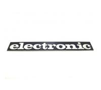 TARGHETTA SCRITTA CALANDRA STERZO PER VESPA DIESIS ELECTRONIC 250-300 - 400 SPECIAL