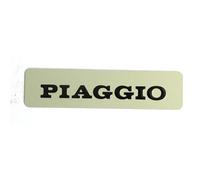 TARGHETTA SCRITTA LOGO STEMMA LATERALE PIAGGIO DIESIS 300 ie ORIGINALE.