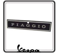 TARGHETTA SCRITTA LOGO STEMMA MASCHERINA FRONTALE CALANDRA STERZO COMPATIBILE PER PIAGGIO VESPA PX 125-150 - 200 - PX PE (INFO IN DESCRIZIONE)