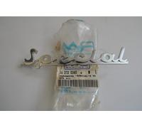 Targhetta scritta posteriore "SPECIAL" Nameplate emblem Piaggio Vespa 50 Special