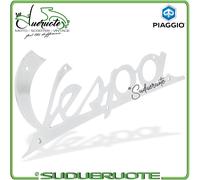 TARGHETTA SCRITTA STEMMA SCUDO ANTERIORE VESPA 98 125 FARO BASSO STRUZZO 150 VB1