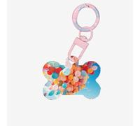 Targhette identificative per animali domestici con palloncino nel cielo, simpatiche ed eleganti, per uso quotidiano e da viaggio, adatte per cani di piccola e grande taglia
