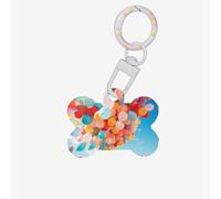 Targhette identificative per animali domestici con palloncino nel cielo, simpatiche ed eleganti, per uso quotidiano e da viaggio, adatte per cani di piccola e grande taglia