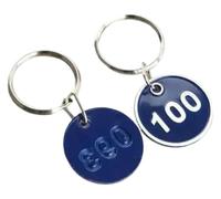 Targhette numeriche in alluminio | Numeri 1-200 da 30x30 mm for eventi aziendali domestici(Blauw,100 200)