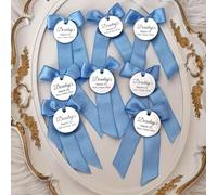 Targhette personalizzate con croce dorata a specchio per battesimo, bomboniere per la prima comunione, bomboniere Bautizo (60 pezzi, 4 cm)