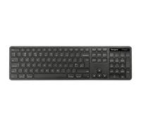 Targus AKB873FR Tastiera universale wireless RF + Bluetooth AZERTY francese Nero - Nouvo