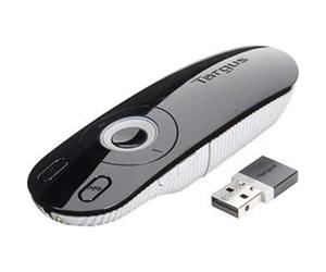 Targus AMP13EU - Telecomando Wireless con puntatore Laser, Colore: Nero e Grigio