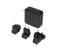 Targus APA109GL Interno AC Nero 100W 2 x USB-C 2 x USB-A 0.3 kg Black