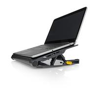 Targus AWE81EU Supporto Sistema di Raffreddamento per Notebook PC Portatile 17", 4 Porte Hub USB 2.0, Nero/Grigio