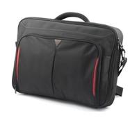 DELL Classic+ 45,7 cm (18") Valigetta ventiquattrore Nero, Rosso