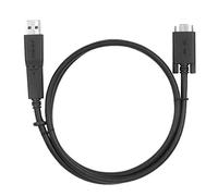 Targus Cavo USB-C maschio con vite a USB-C maschio con cavo USB-A, 1 m, nero (ACC1133GLX)