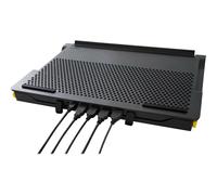 Targus AWE81EU Supporto Sistema di Raffreddamento per Notebook PC Portatile 17", 4 Porte Hub USB 2.0, Nero/Grigio