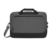 Targus CypressEco 39,6 cm [15.6] Valigetta ventiquattrore Nero, Grigio (Targus Cypress Briefcase with EcoSmart - Borsa trasport NEW