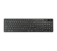 Targus EcoSmart AKB874UK tastiera Universale USB QWERTY Inglese UK Nero (ECOSMART FULL SIZE WIRED - KEYBOARD [UK] BLACK) - Versione UK