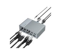 Hub USB Targus HDG215-EUZ hub di interfaccia 3.2 Gen 2 (3.1 2) Type-C Argento [HDG215-EUZ]