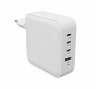 Hyper - Hyperjuice 100W Usb-C Gan Travel Charger (3C+1A) - White NUOVO