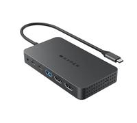 Hyper Drive Universal USB-C 7-in1 Dual HDMI Mobile Dock - Grigio - per M1/M2 MBAir/Pro