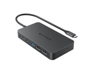 Targus HyperDrive Next Dual wired USB Type-C Grigio - Nouvo